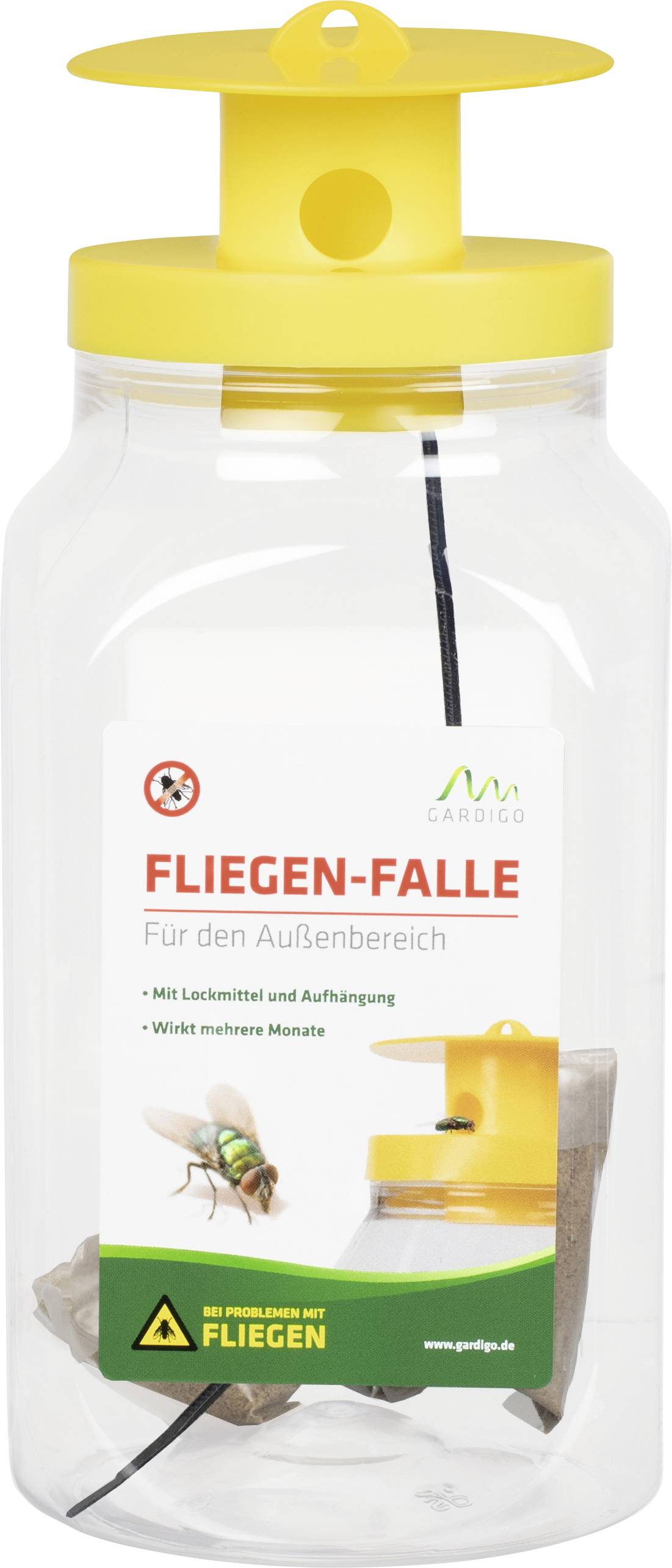 Gardigo 66805 Fliegenfalle Abwehrstoff (Ø x H) 86mm x 195mm 1St.