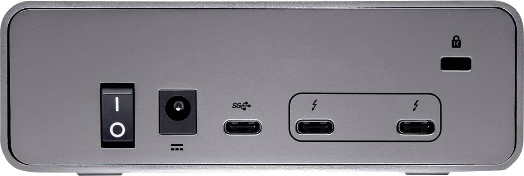 SanDisk Professional G-Drive Pro 4TB Externe Festplatte 8.9cm (3.5 Zoll) USB 3.2 Gen 1 (USB 3.0), Thunderbolt 3 Space Grau