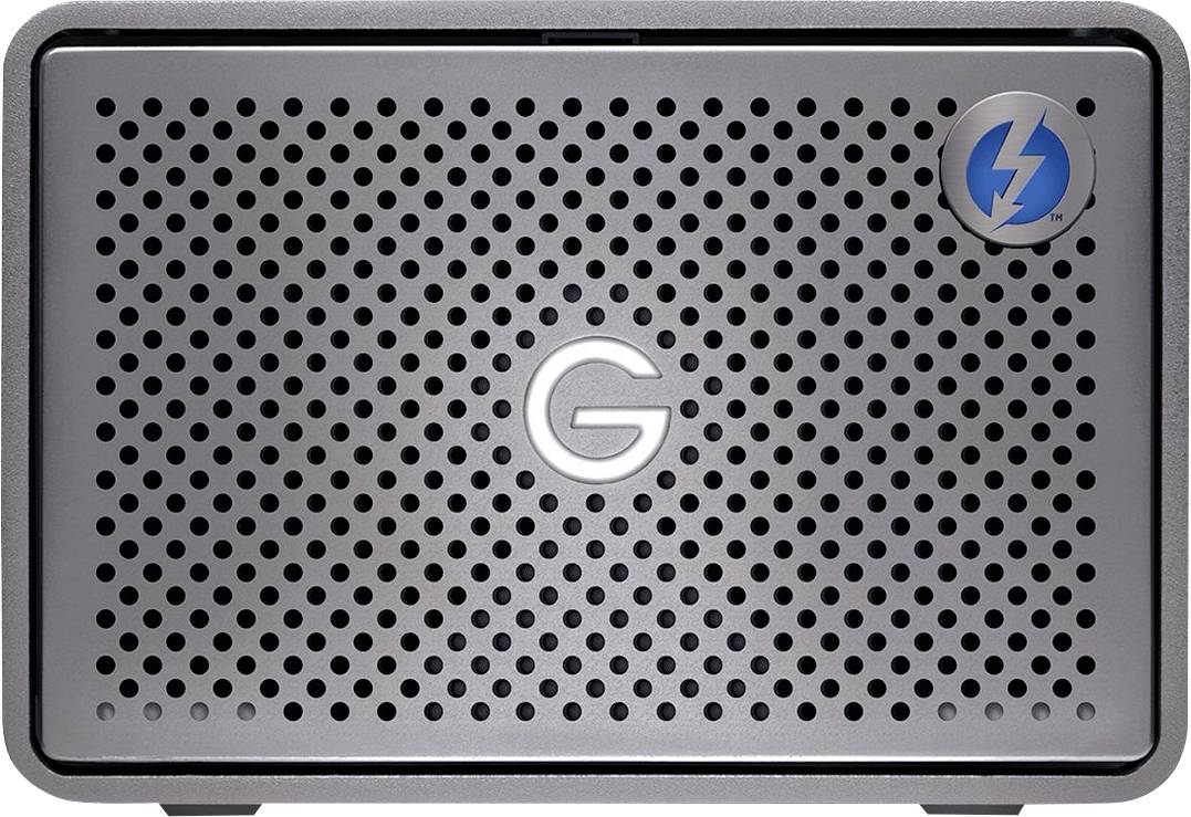 SanDisk Professional G-Raid 2 36 TB Externe Festplatte 8.9 cm (3.5 Zoll) USB-A (USB 3.2 Gen 1), Thunderbolt 3, HDMI® Spacegrau SDPH62H-036T-MBAAD