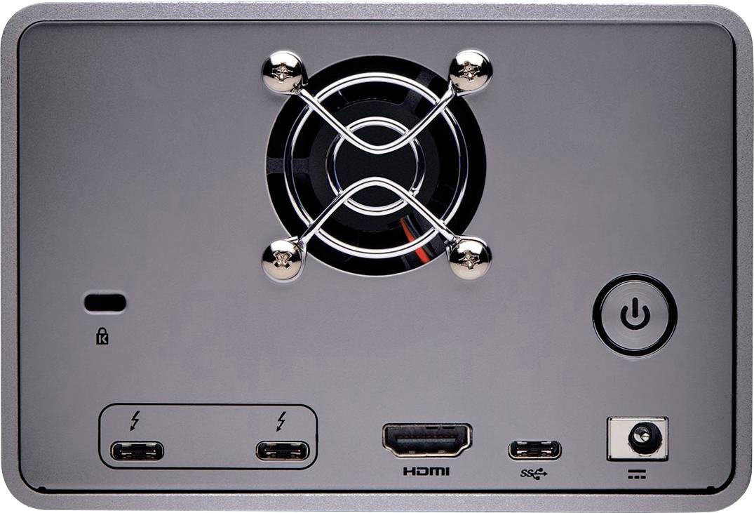 SanDisk Professional G-Raid 2 8TB Externe Festplatte 8.9cm (3.5 Zoll) USB 3.2 Gen 1 (USB 3.0), Thunderbolt 3, HDMI® Space Grau