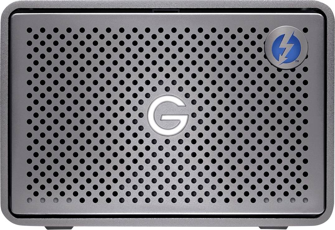 SanDisk Professional G-Raid 2 8TB Externe Festplatte 8.9cm (3.5 Zoll) USB 3.2 Gen 1 (USB 3.0), Thunderbolt 3, HDMI® Space Grau