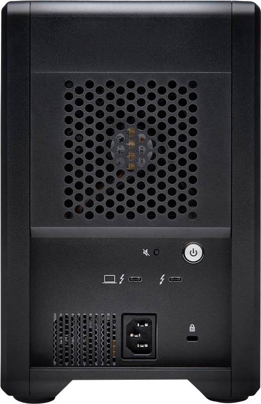 SanDisk Professional G-Raid 2 72 TB Externe Festplatte 8.9 cm (3.5 Zoll) USB-A (USB 3.2 Gen 2), Thunderbolt 3 Schwarz SDPH34H-072T-MBAAB