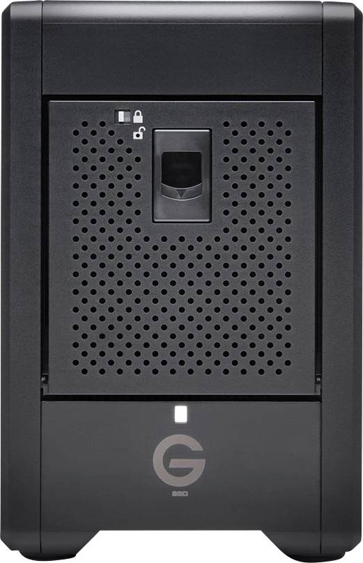 SanDisk Professional G-Raid Shuttle SSD 8TB Externe SSD USB-A (USB 3.2 Gen 2), Thunderbolt 3 Schwarz SDPS24H-008T-MBAAB
