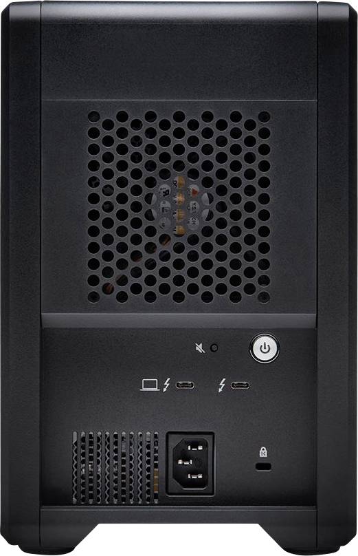 SanDisk Professional G-Raid Shuttle SSD 8TB Externe SSD USB-A (USB 3.2 Gen 2), Thunderbolt 3 Schwarz SDPS24H-008T-MBAAB