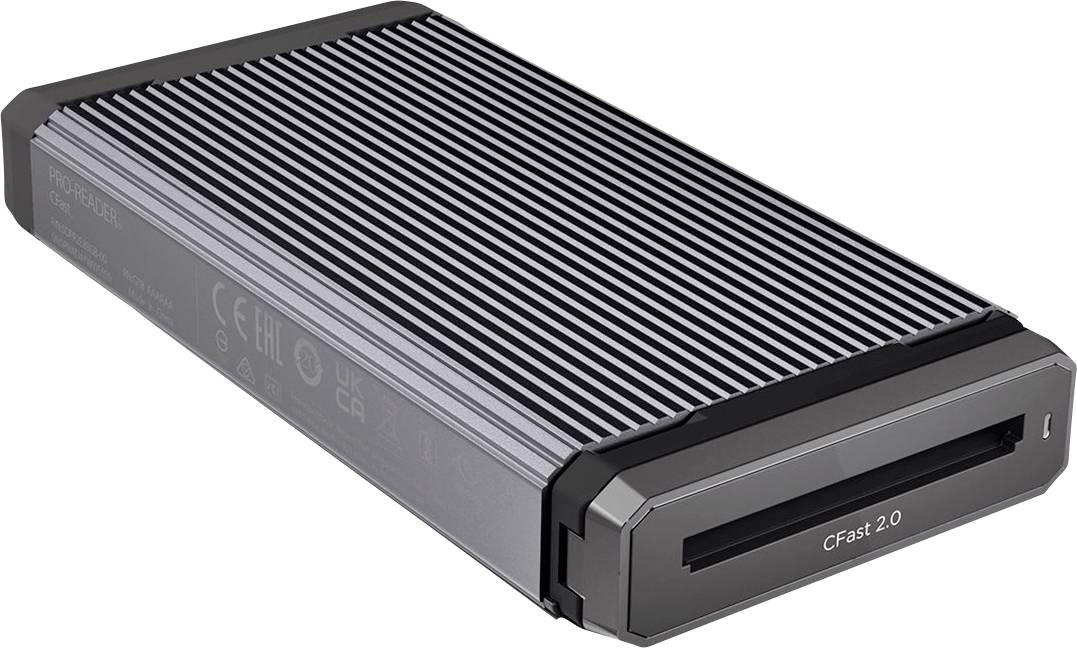 SanDisk Professional Pro-Reader Cfast Externer Speicherkartenleser USB-A (USB 3.2 Gen 2) Space Grau