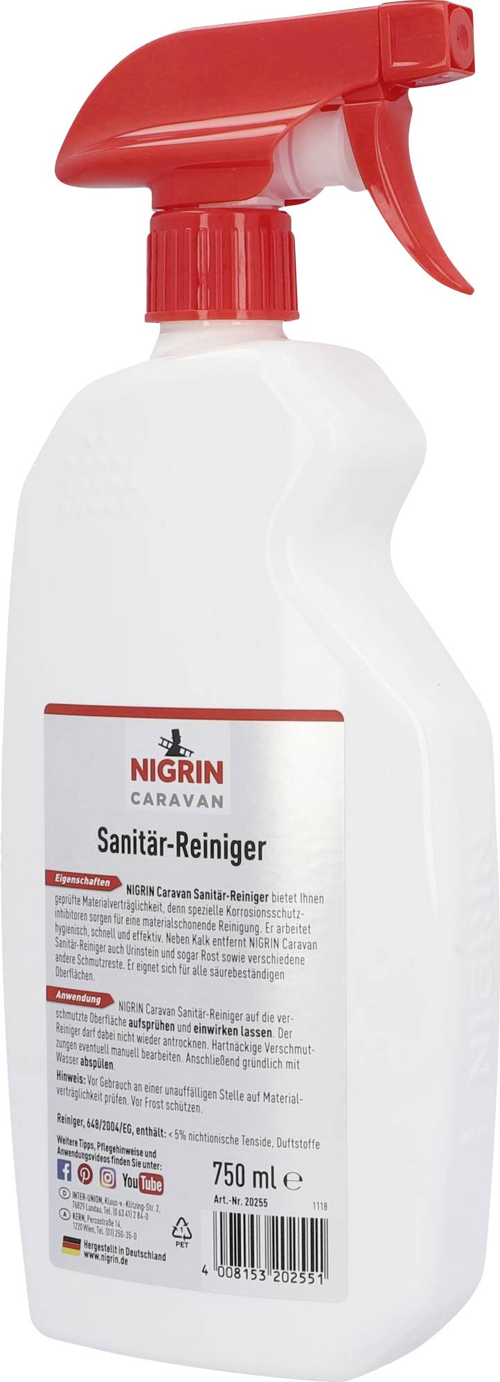 NIGRIN 20255 Reiniger 0.750 l