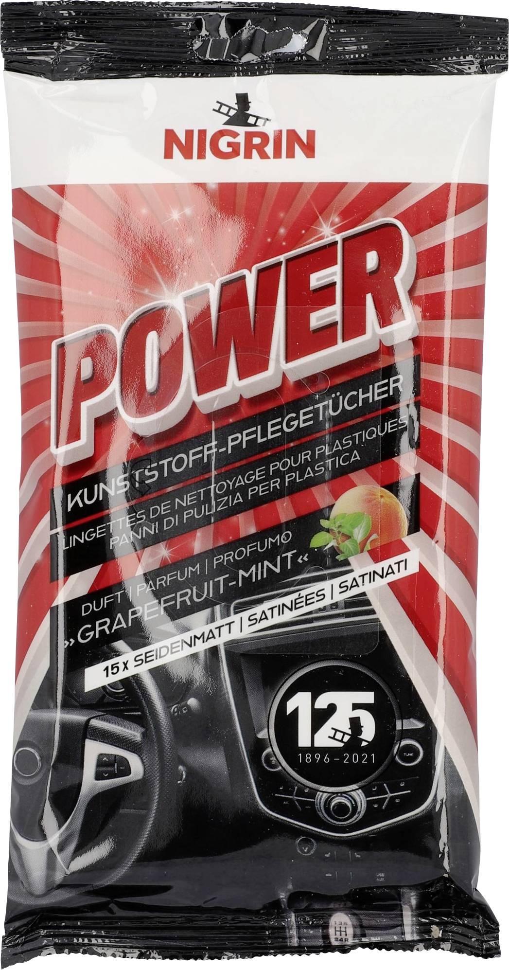 NIGRIN 20726:Kunststoffreiniger 15St.