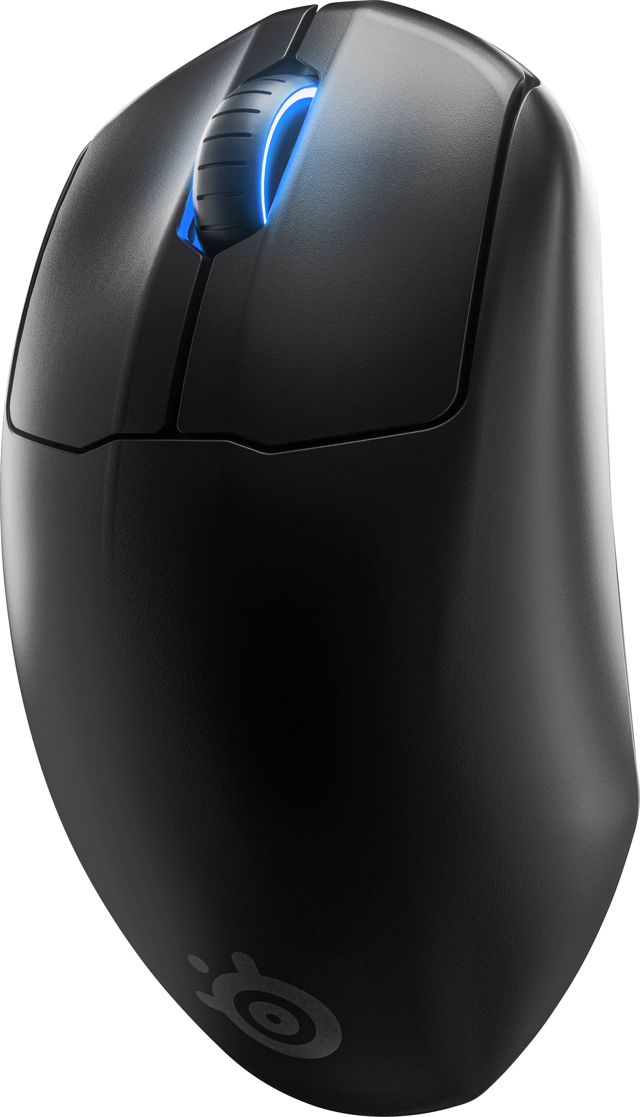 Steelseries Prime Wireless Gaming-Maus Funk Optisch Schwarz 6 Tasten 18000 dpi Beleuchtet
