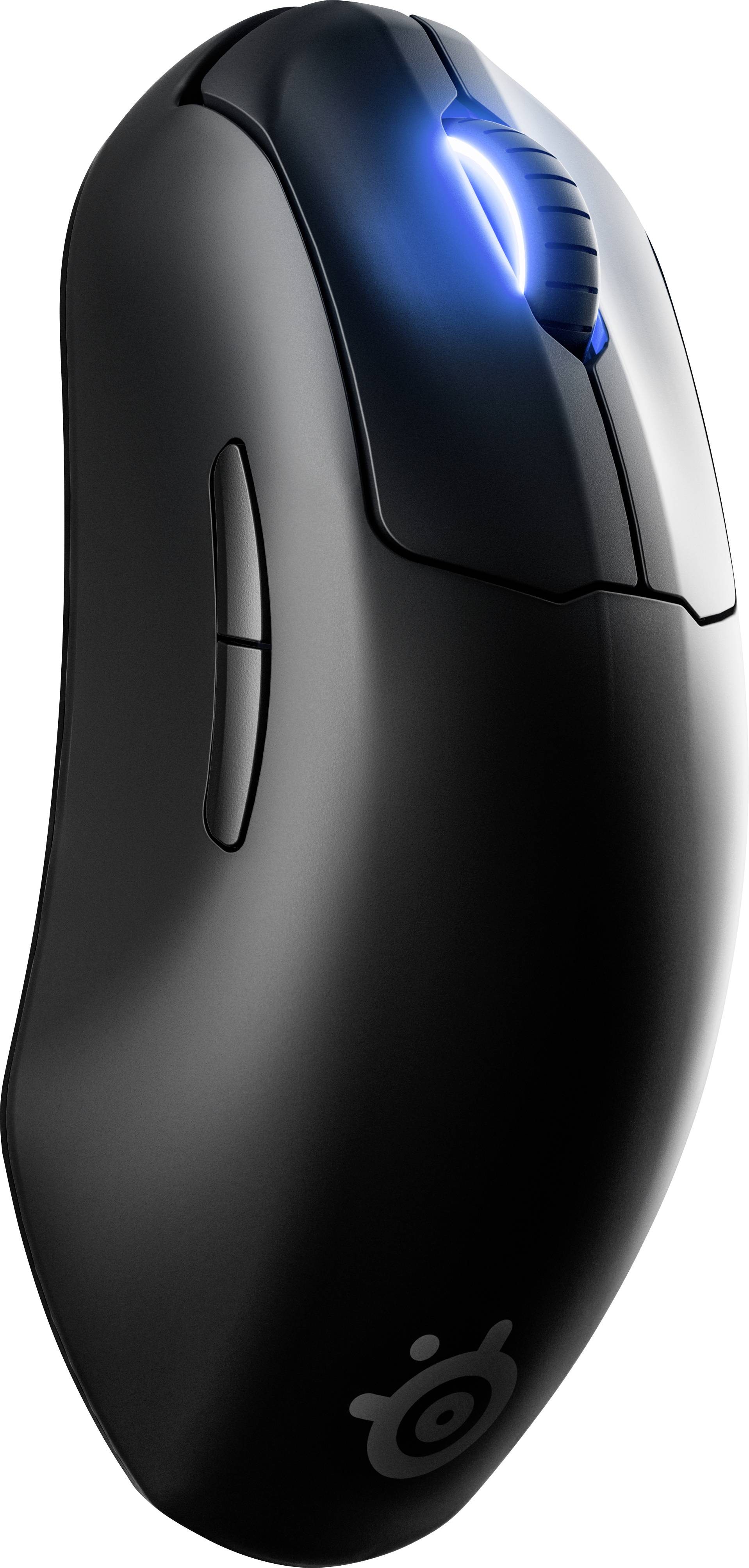 Steelseries Prime Wireless Gaming-Maus Funk Optisch Schwarz 6 Tasten 18000 dpi Beleuchtet