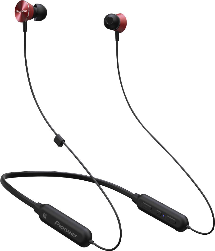Pioneer SE-QL7BT(R) Bluetooth® Sport In Ear Kopfhörer In Ear Rot
