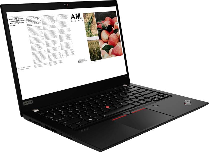 Lenovo Notebook ThinkPad T14 Gen 2 20XL 35.6 cm (14 Zoll) Full-HD+ AMD Ryzen 7 Pro 5850U 16 GB RAM 512 GB SSD AMD Radeon Vega Graphics Win 10 Pro