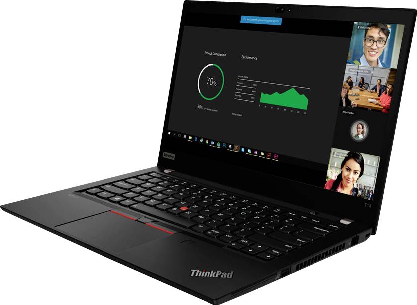 Lenovo Notebook ThinkPad T14 Gen 2 20XL 35.6 cm (14 Zoll) Full-HD+ AMD Ryzen 7 Pro 5850U 16 GB RAM 512 GB SSD AMD Radeon Vega Graphics Win 10 Pro