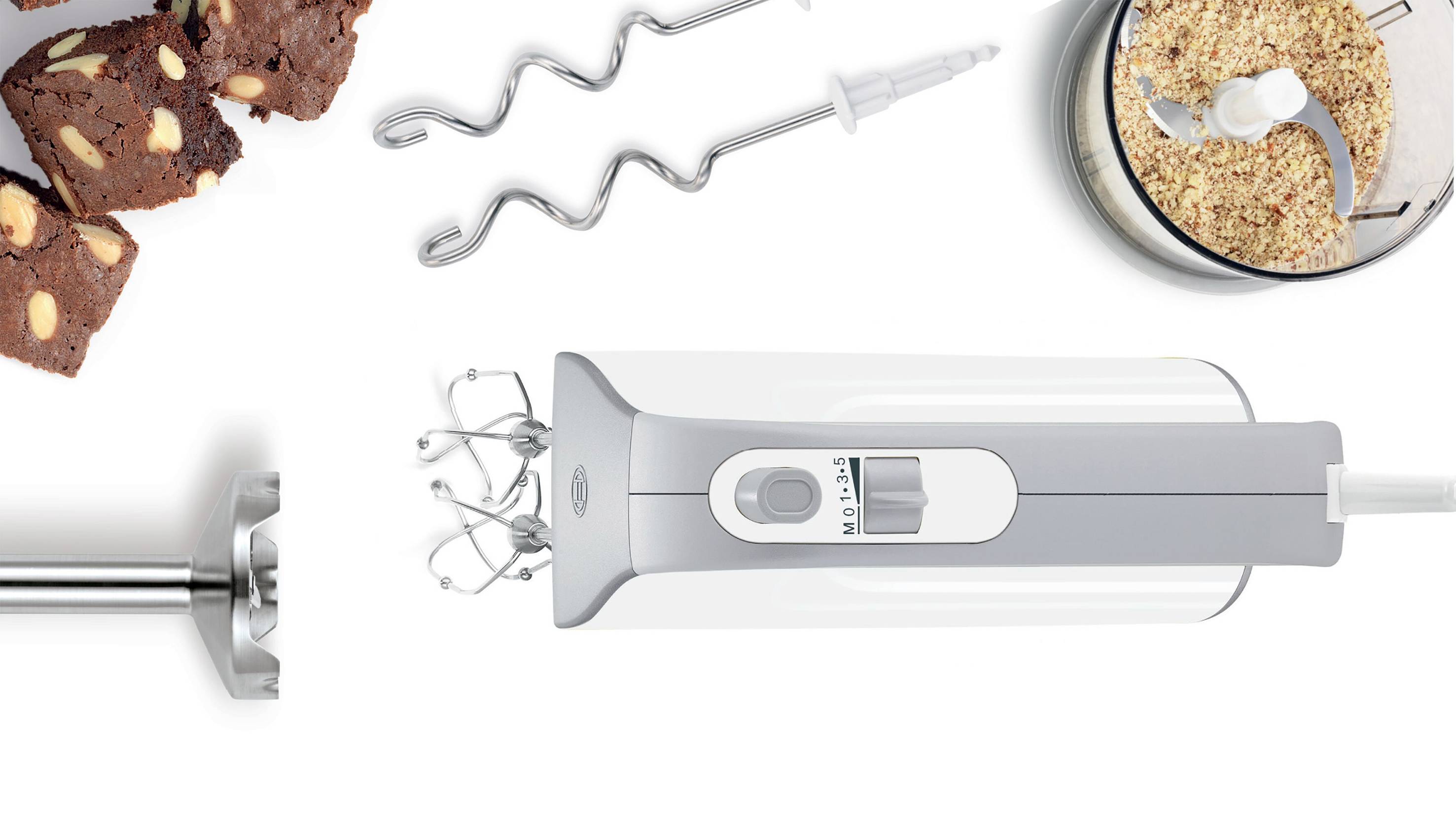 Bosch Haushalt Styline Handmixer 500 W Weiß