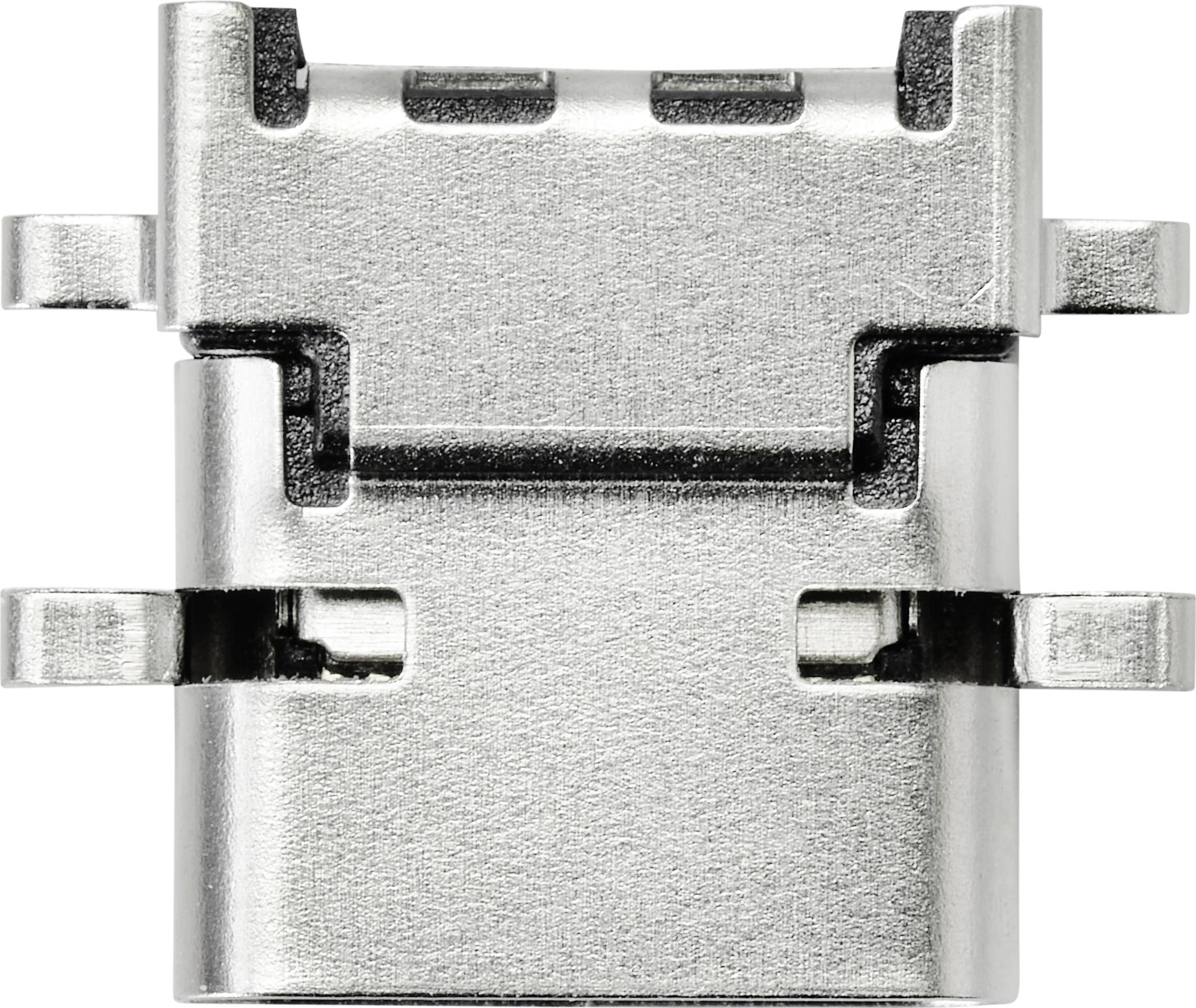 TRU COMPONENTS USB 3.1 Typ C Einbaubuchse Buchse, Einbau horizontal Inhalt