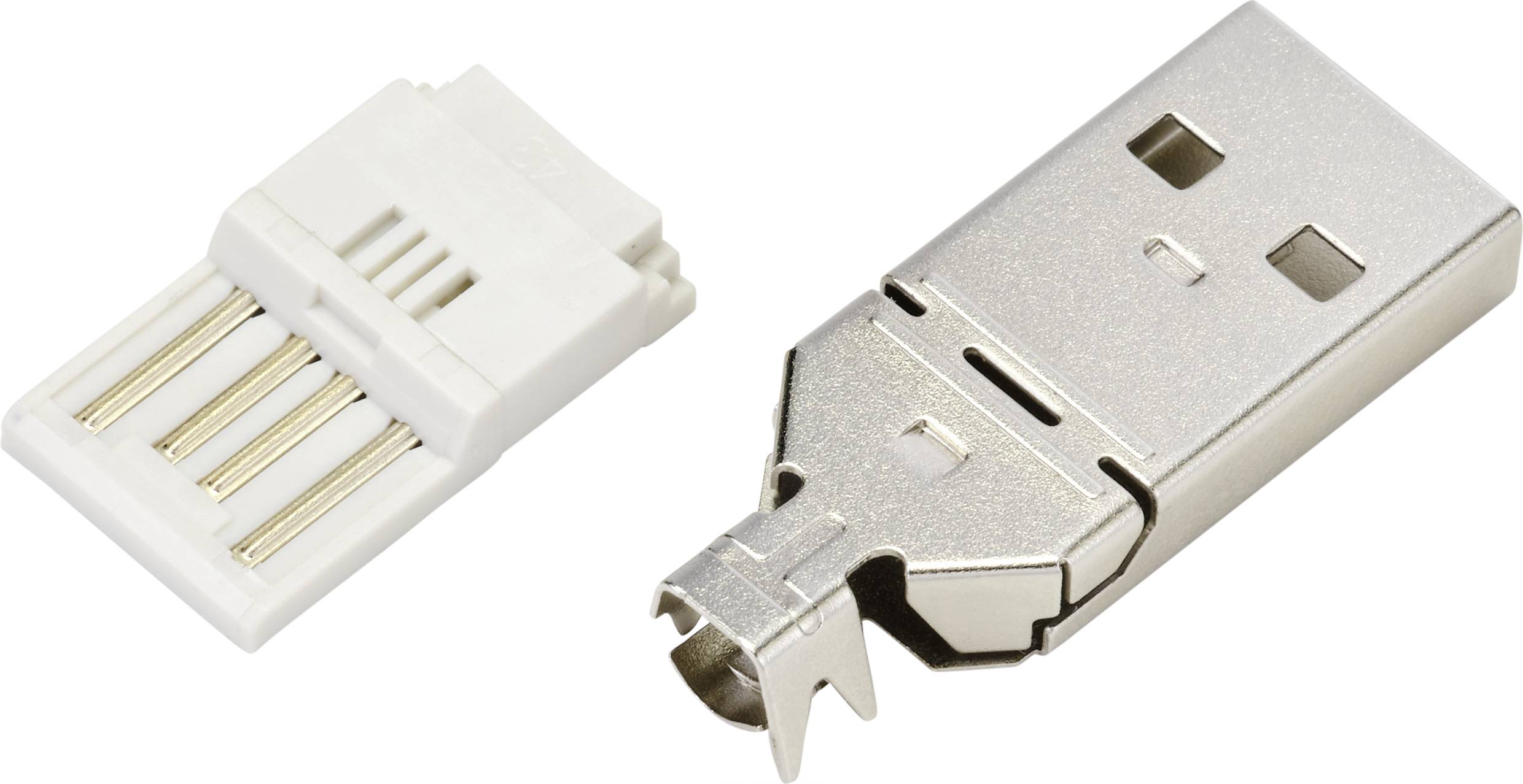 TRU COMPONENTS TC-9741696 USB 2.0 Stecker A Männlich, FU-Typ Inhalt