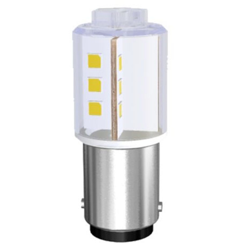 Signal Construct MBRD151218A LED-Lampe Gelb BA15d 230 V DC/AC