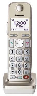 Panasonic KX-TGEA25EXN DECT Mobilteil Champagner, Gold