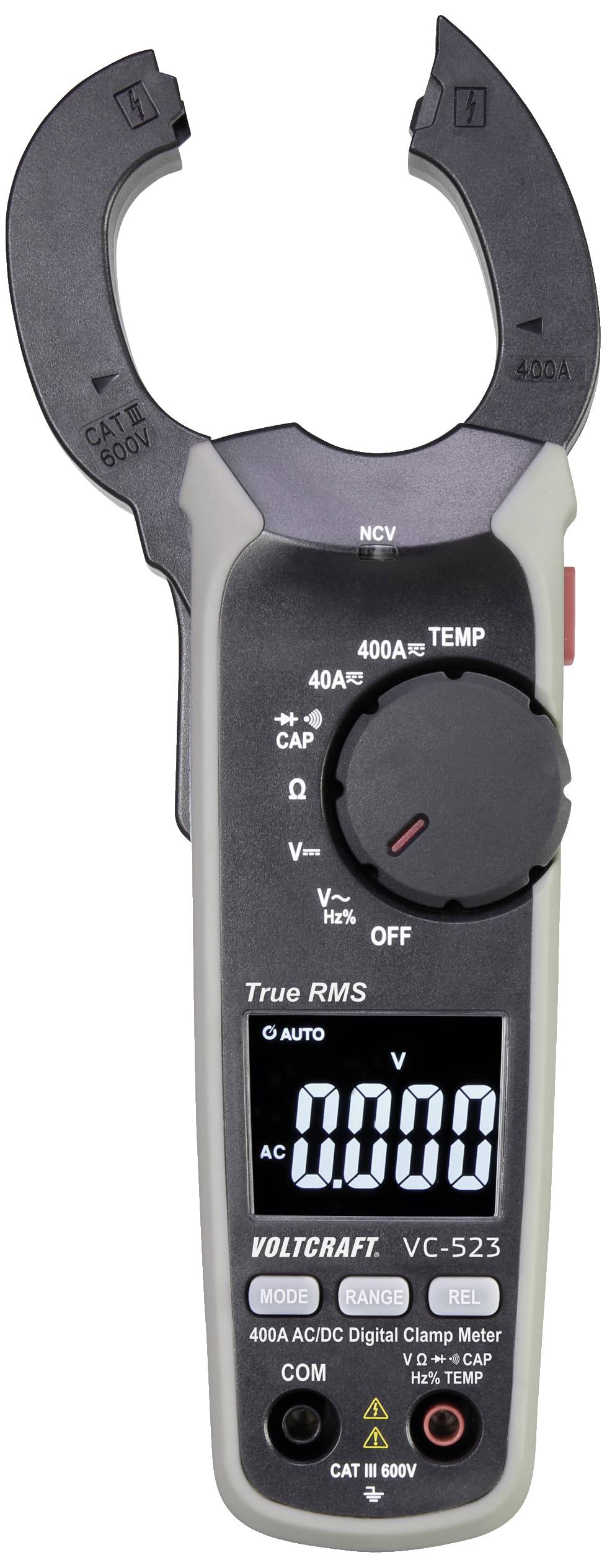 VOLTCRAFT VC523 SE plus DMA Stromzange digital CAT III 600 V