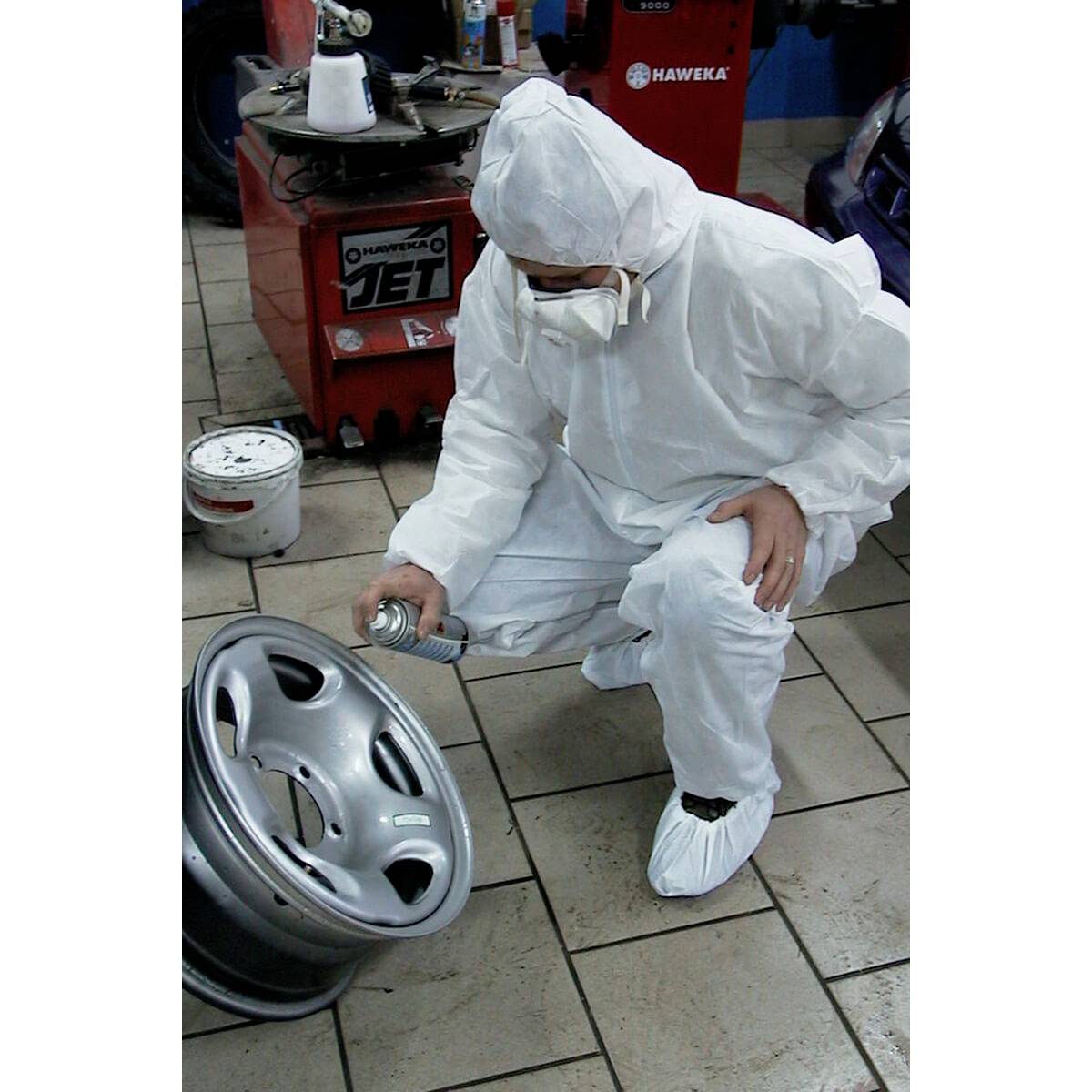 Leipold Doehle 2514 CleanGO PP-Overall Kleider-Größe: XXXL Weiß