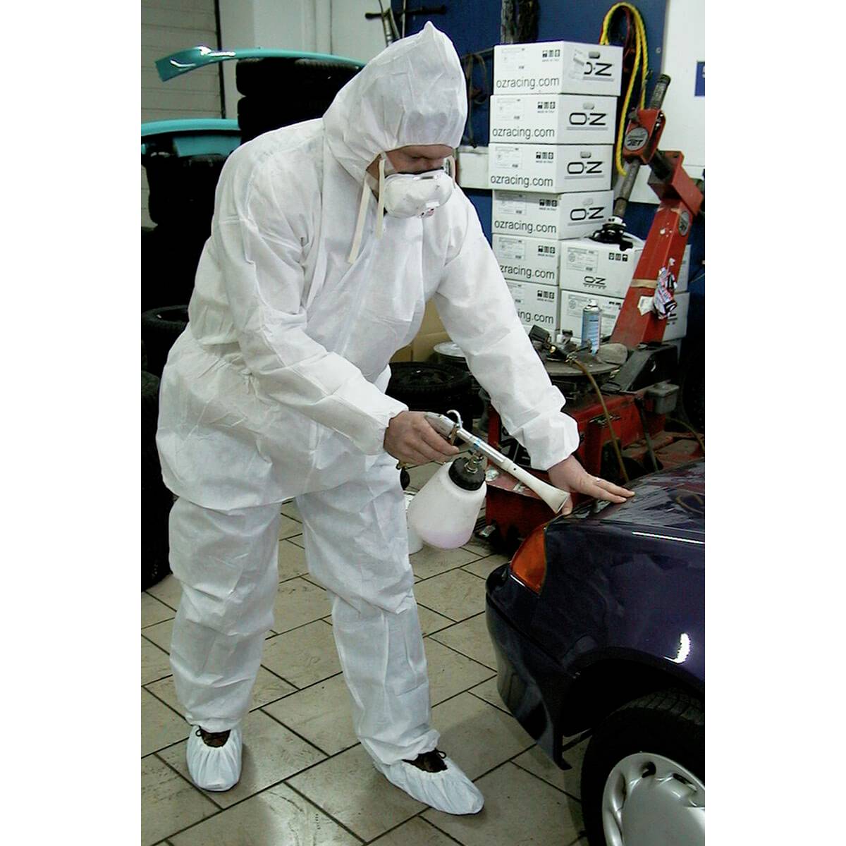 Leipold Doehle 2514 CleanGO PP-Overall Kleider-Größe: XXXL Weiß