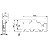 Phoenix Contact 1168943 FLT-SEC-ZP2-3S-255/12.5 Kombiableiter 20 kA 1St. Phoenix Contact 1168943 FLT-SEC-ZP2-3S-255/12.5 Kombiableiter 20 kA 1St.