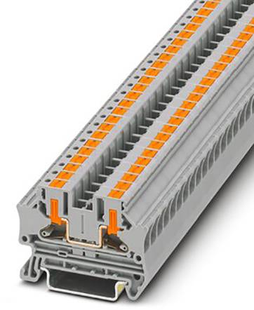 Phoenix Contact 1088728 Durchgangsreihenklemme 6.2mm Push-In-Klemme Grau 50St.