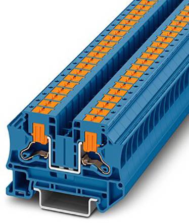 Phoenix Contact 1116735 Durchgangsreihenklemme 8.2mm Push-In-Klemme Blau 50St.