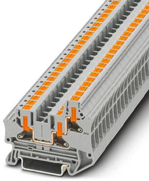 Phoenix Contact 1088731 Durchgangsreihenklemme 6.2mm Push-In-Klemme Grau 50St.