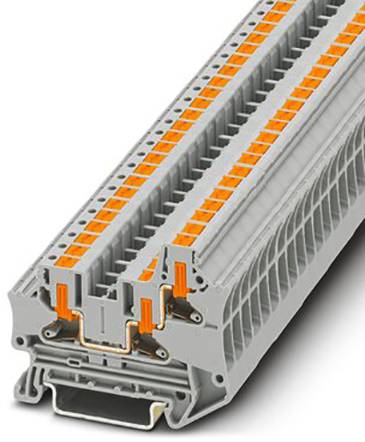 Phoenix Contact 1088731 Durchgangsreihenklemme 6.2mm Push-In-Klemme Grau 50St.
