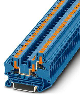 Phoenix Contact 1088732 Durchgangsreihenklemme 6.2mm Push-In-Klemme Blau 50St.