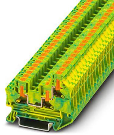 Phoenix Contact 1088733 Schutzleiterklemme 6.2mm Push-In-Klemme Grün-Gelb 50St.