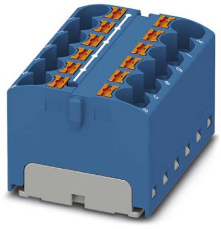 Phoenix Contact 3273814 Verteilerblock Zugfeder Blau 8 St.