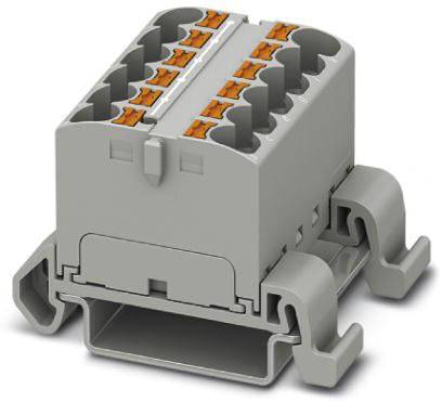 Phoenix Contact 3273680 Verteilerblock Zugfeder Grau 8St.