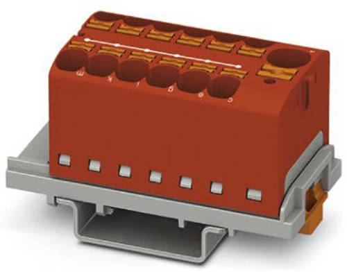 Phoenix Contact Einsteck Verteilerblock 13-polig , 24 bis 10 AWG, 32A / 800 V, 0.2 ? 6mm², Polyamid, IP20, Packung a 8 Stück