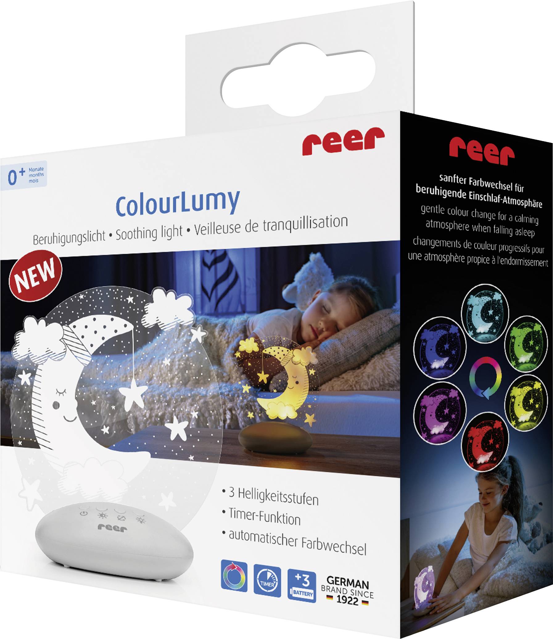 REER ColourLumy Mond 52121 Nachtlicht