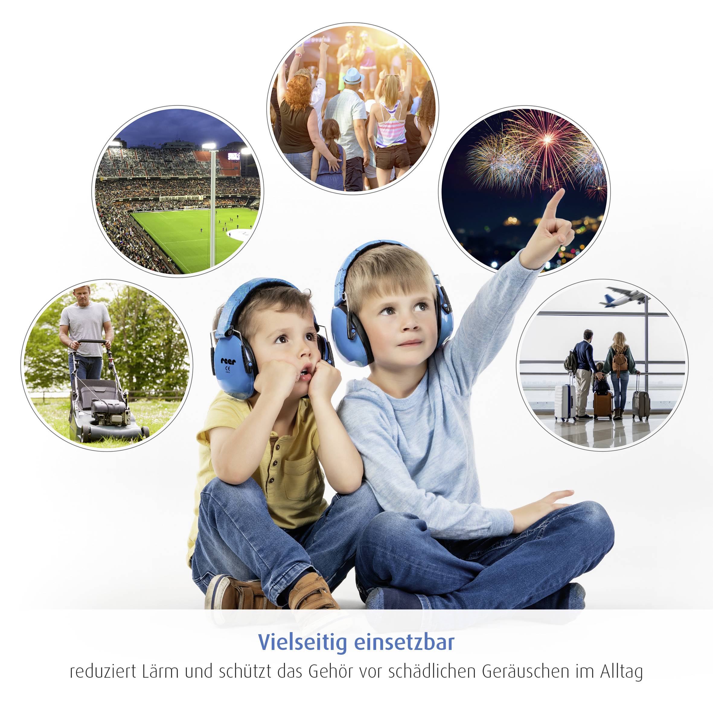 REER SilentGuard Kids Gehörschutz 53083 Kapselgehörschutz 1St.