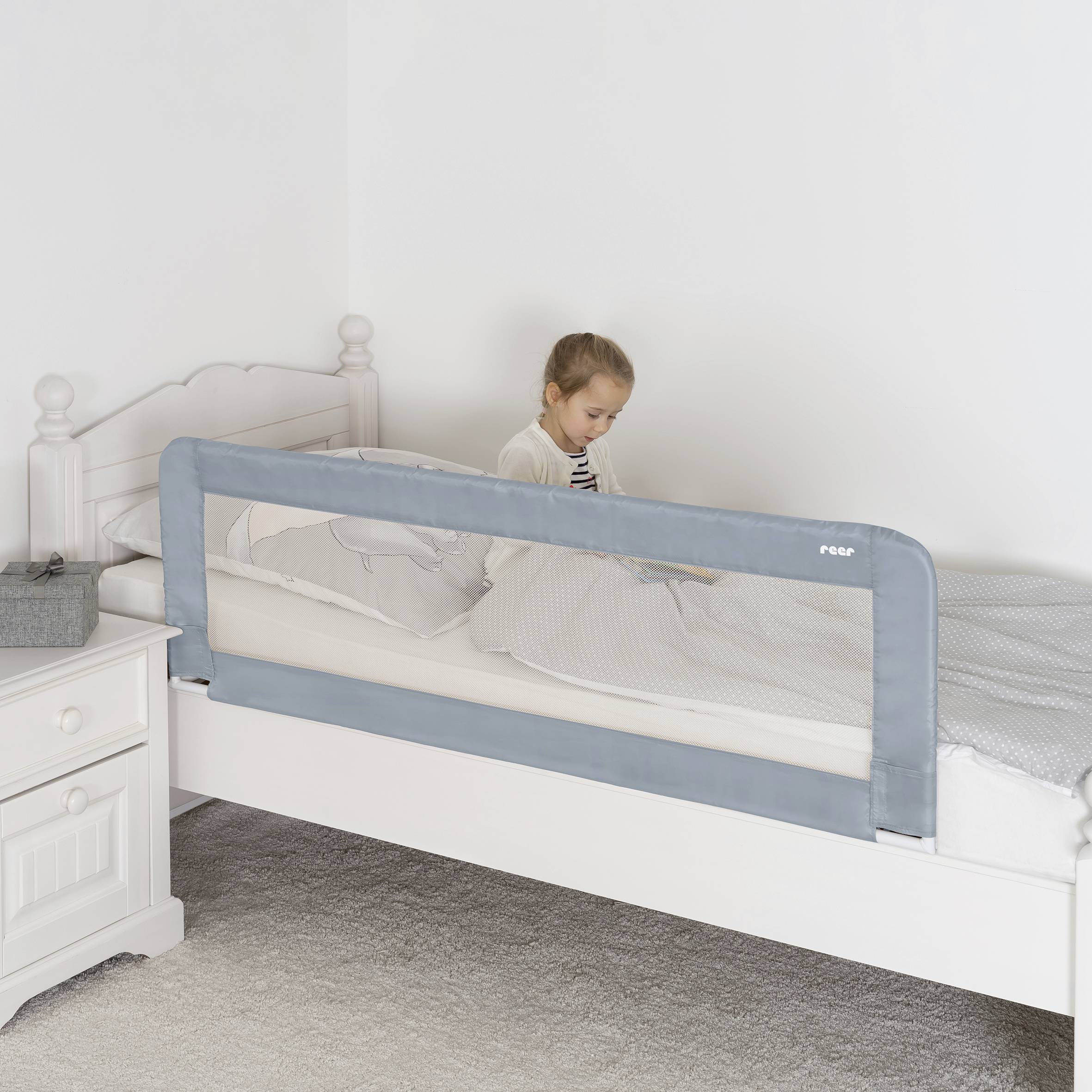 REER Sleep'n Keep 45111 Sleep'n Keep Bettgitter Blau-Grau