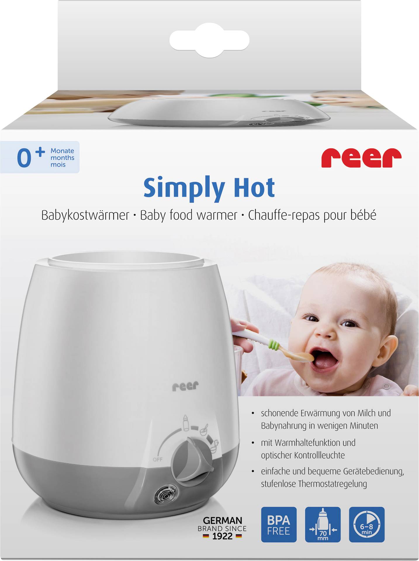 REER Simply Hot Babykostwärmer