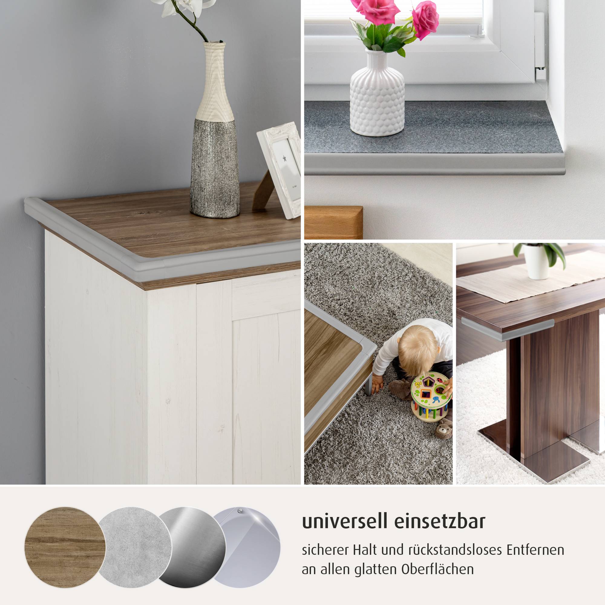 REER Soft 82041 Kantenschutz Grau