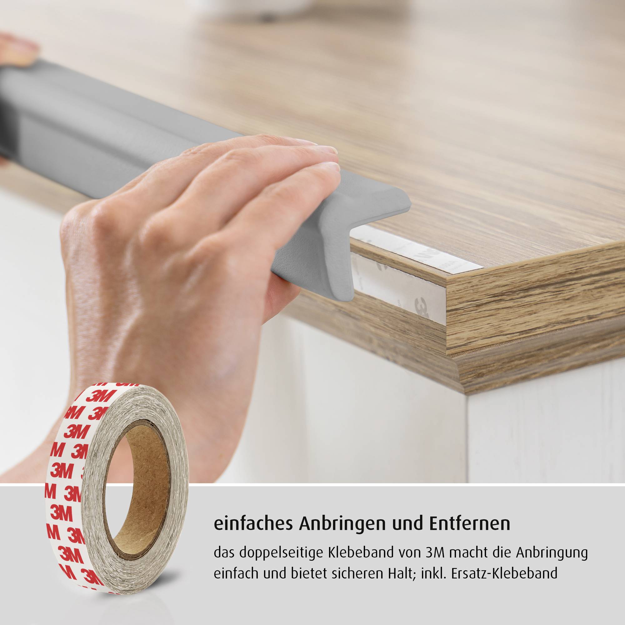 REER Soft 82041 Kantenschutz Grau