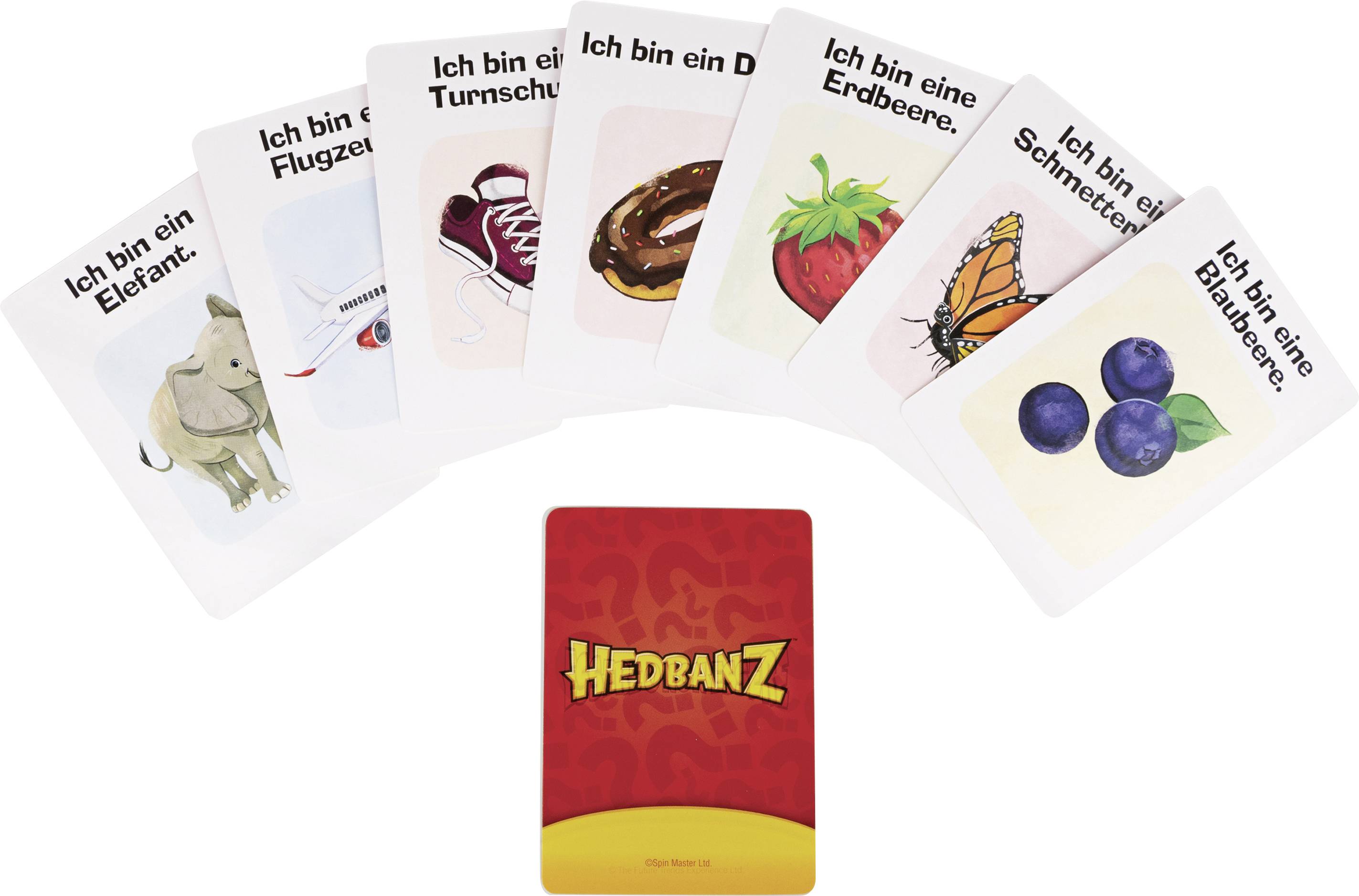 Spin Master Hedbanz - das rasante Ratespiel für die ganze Familie - Neuauflage mit tollem Spielmaterial 6059492
