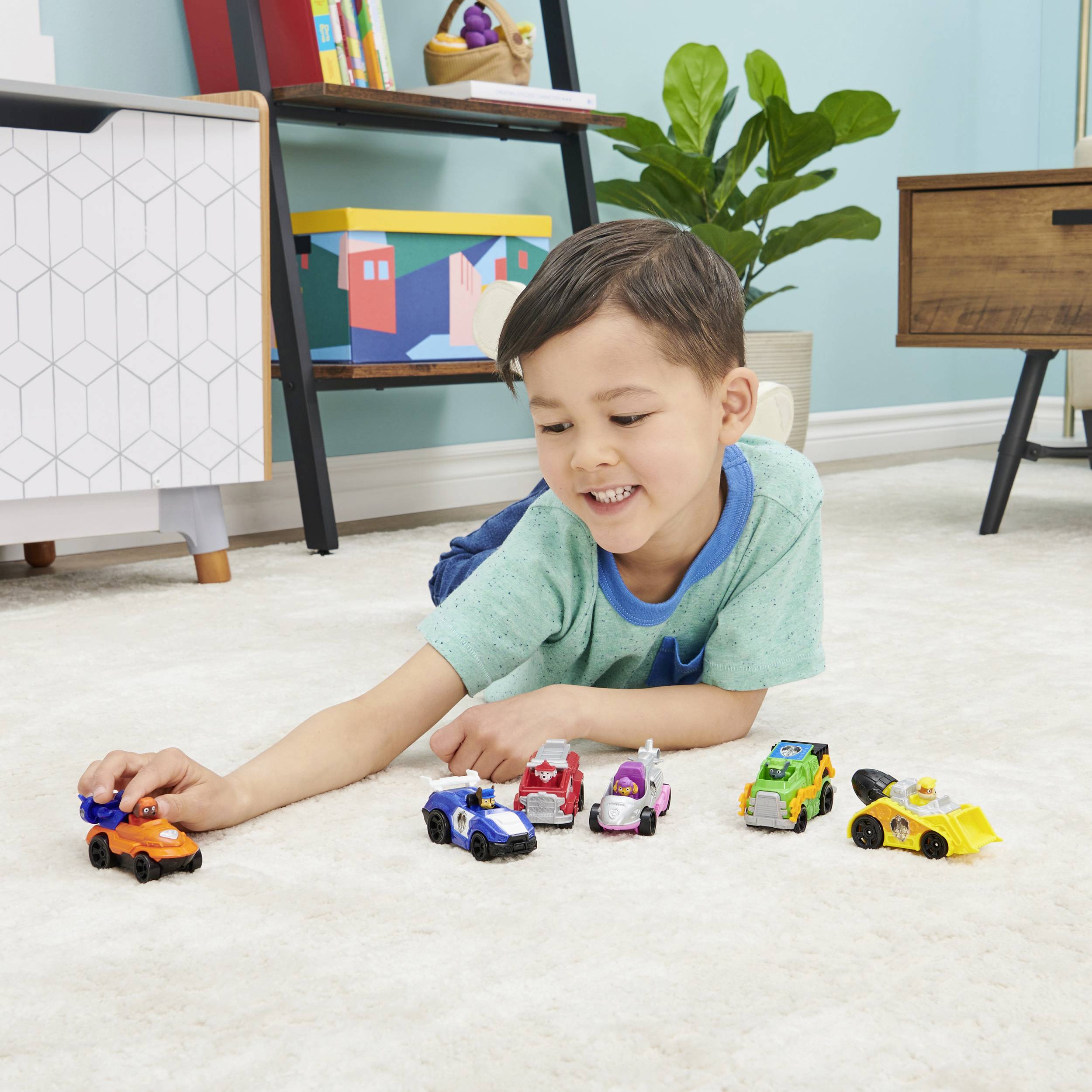 Paw Patrol True Metal-Geschenkset mit sechs 1:55 Metall-Fahrzeugen aus dem Kinofilm