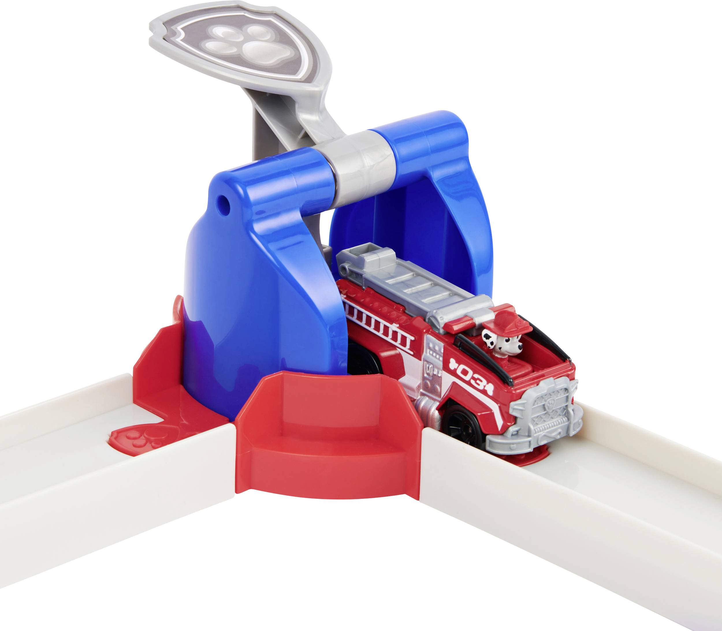 Paw Patrol Paw Patrol True Metal Total City Rescue Spielset aus dem Kinofilm mit 3 Rettungsaktionen 6061056