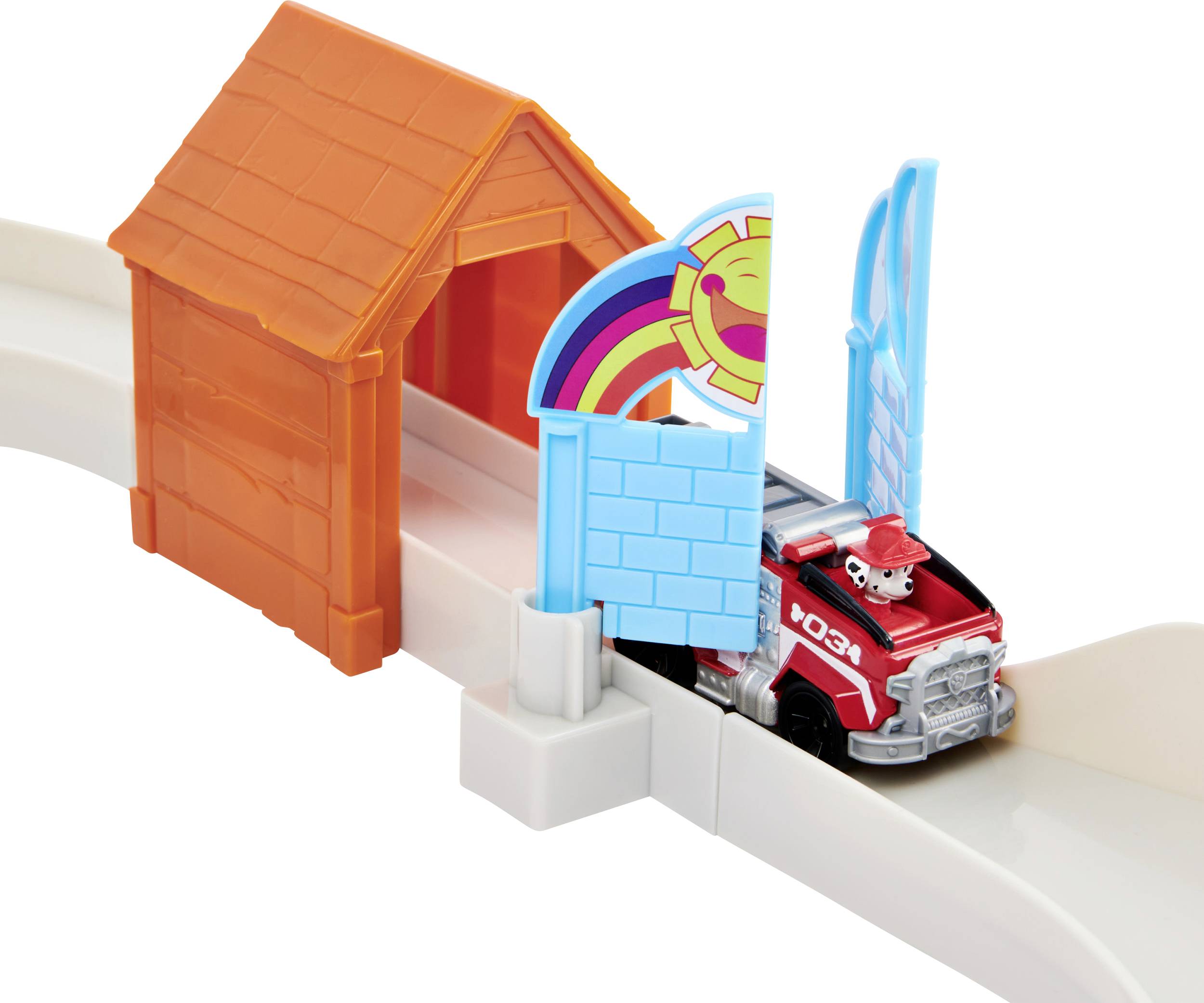 Paw Patrol Paw Patrol True Metal Total City Rescue Spielset aus dem Kinofilm mit 3 Rettungsaktionen 6061056