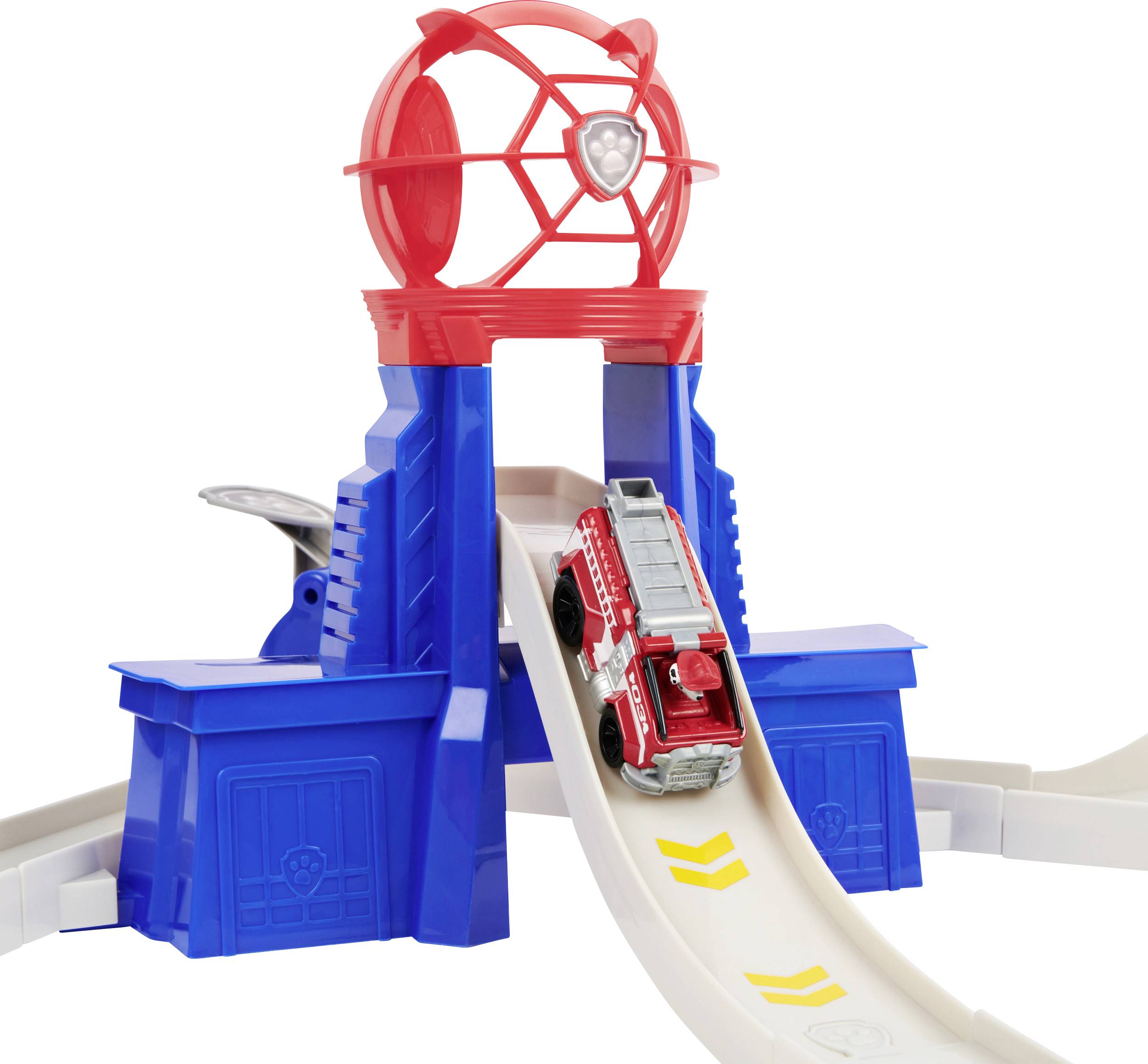 Paw Patrol Paw Patrol True Metal Total City Rescue Spielset aus dem Kinofilm mit 3 Rettungsaktionen 6061056