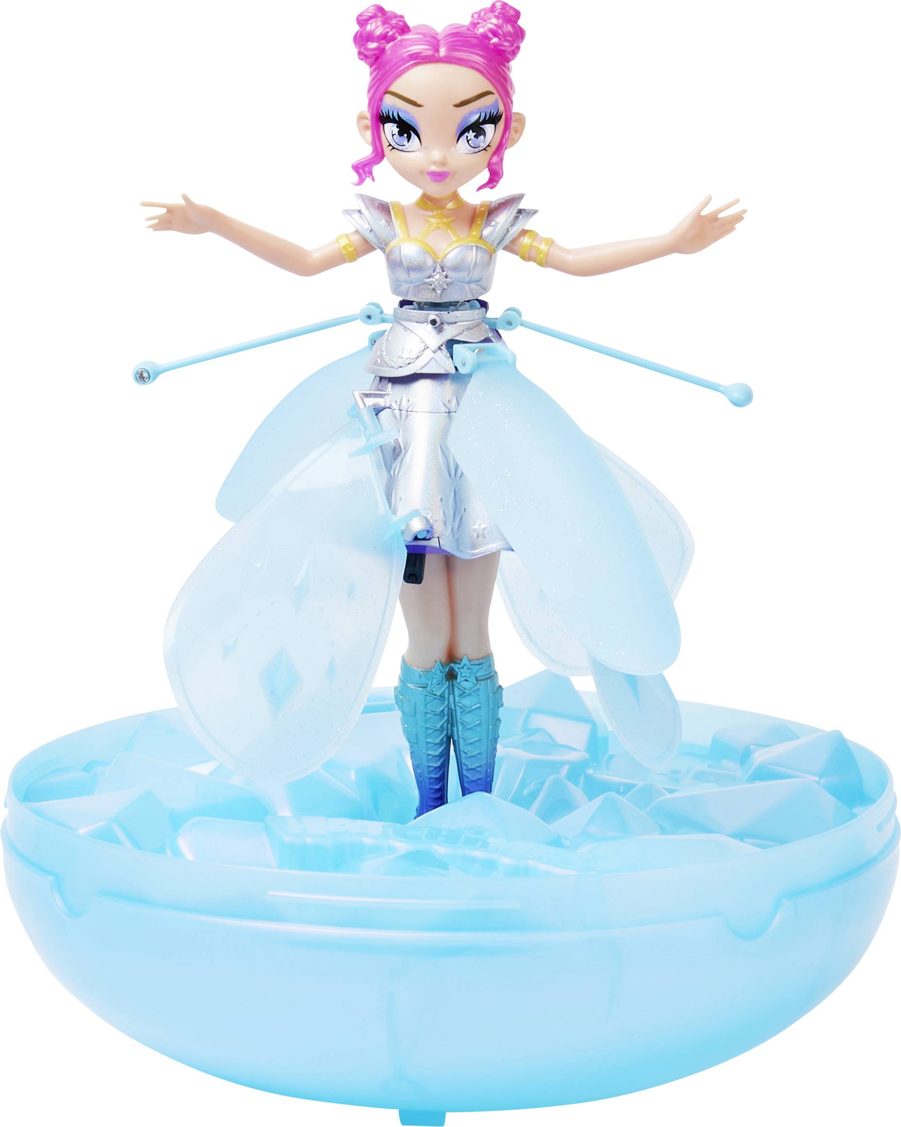 Hatchimals Crystal Flyers Starlight Idol - Fliegende schimmernde Feen-Puppe 6061661