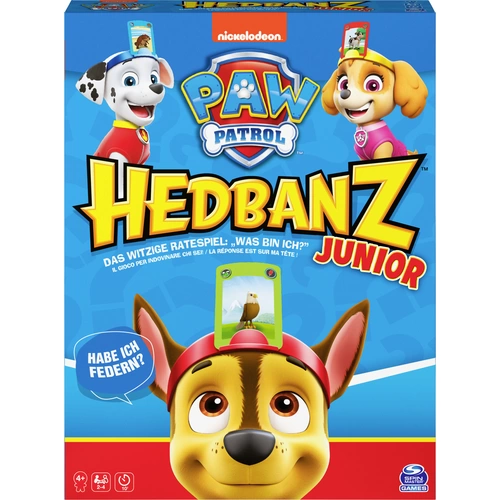 Spin Master Hedbanz Junior – Paw Patrol, das witzige Ratespiel für Fellfreunde 6062582 Spin Master Hedbanz Junior – Paw Patrol, das witzige Ratespiel für Fellfreunde 6062582