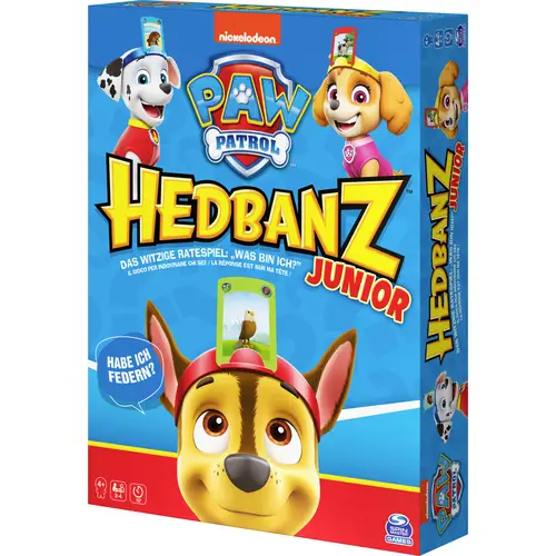 Spin Master Hedbanz Junior – Paw Patrol, das witzige Ratespiel für Fellfreunde 6062582 Spin Master Hedbanz Junior – Paw Patrol, das witzige Ratespiel für Fellfreunde 6062582