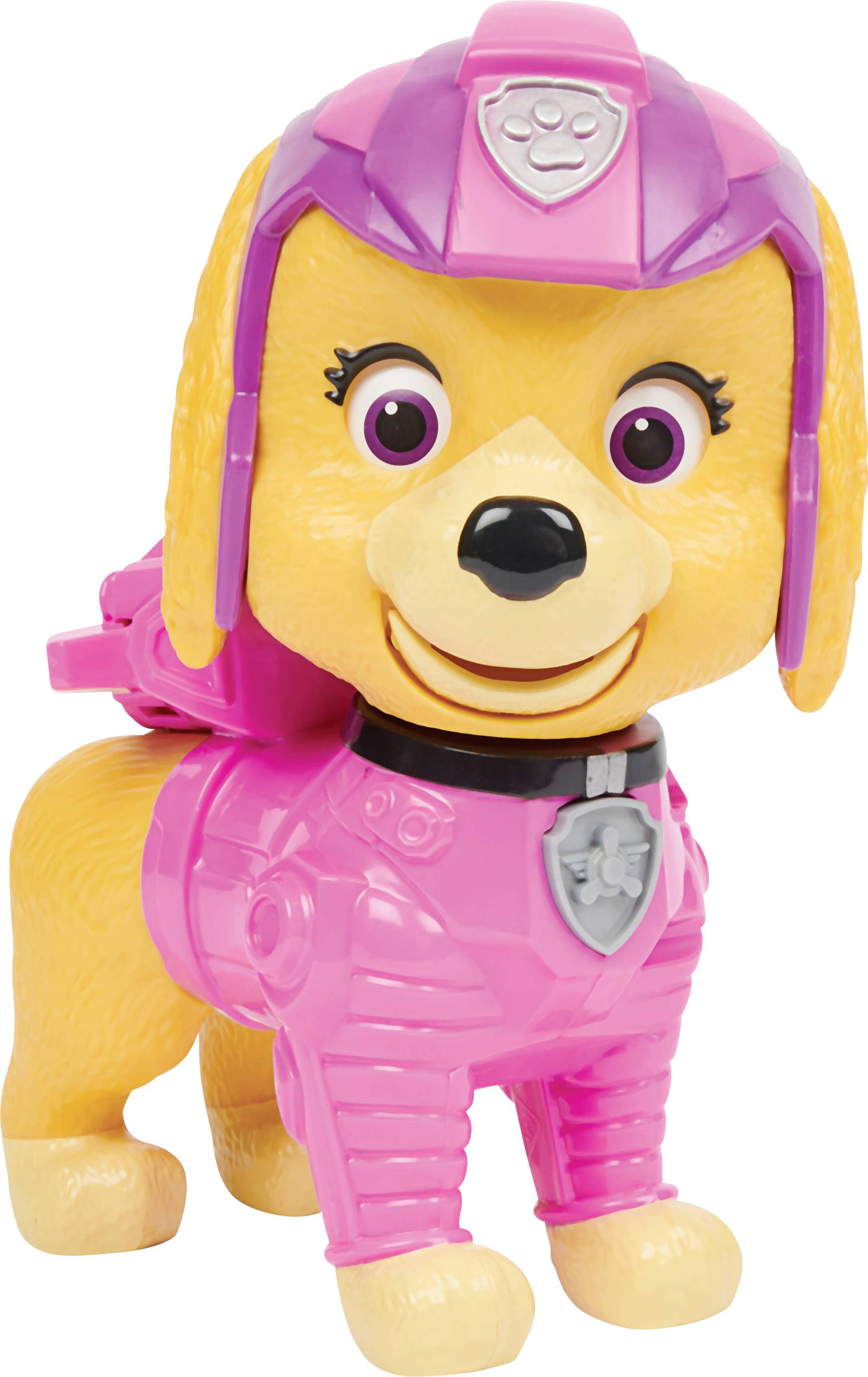 Paw Patrol Interaktive 15cm große Skye Mission Pup-Figur aus dem Kinofilm, mit Geräuscheffekten