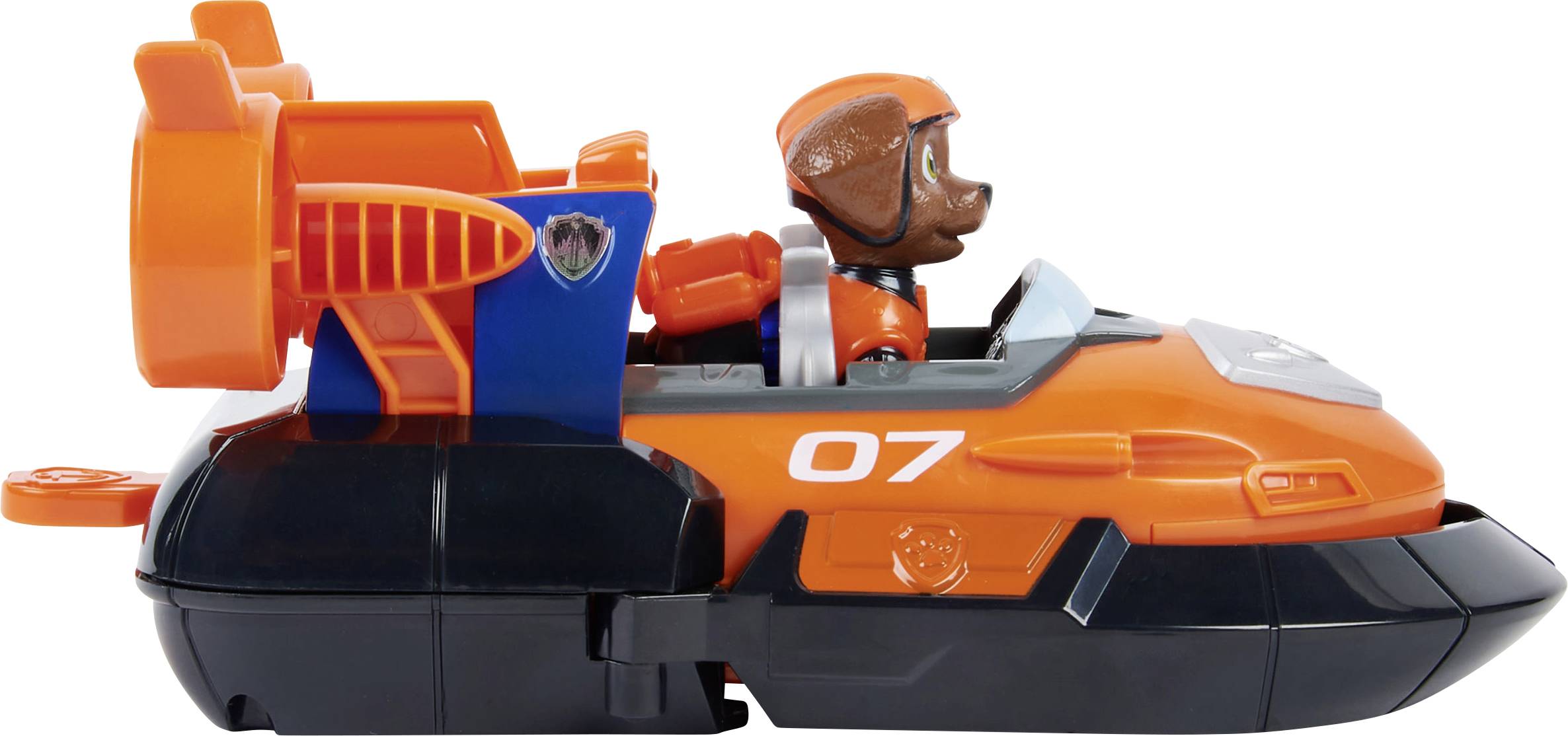 Paw Patrol Zumas Deluxe Basis Fahrzeug aus dem Kinofilm mit Hundefigur, Spielzeugauto